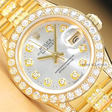 rolex ladies president band